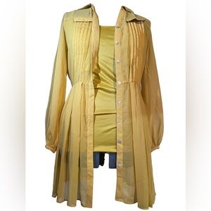 two piece vintage Y2K blouse